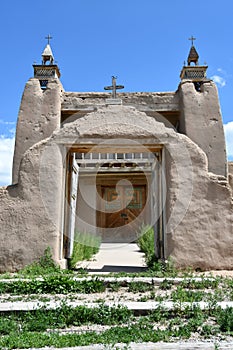 San Jose de Gracia Church in Las Trampas, New Mexico