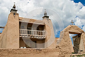 San Jose de Gracia Church in Las Trampas, New Mexico