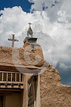 San Jose de Gracia Church in Las Trampas, New Mexico