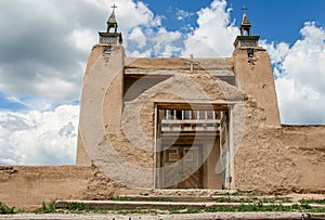 San Jose de Gracia Church in Las Trampas, New Mexico