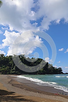 San Josecito beach in Corcovado National Park in Costa Rica