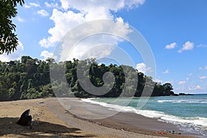 San Josecito beach in Corcovado National Park in Costa Rica