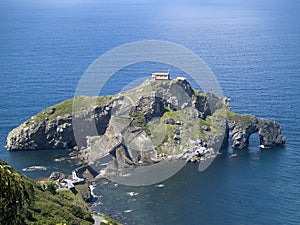 San Juan de Gazteluatxe, Vizcay, Spain photo