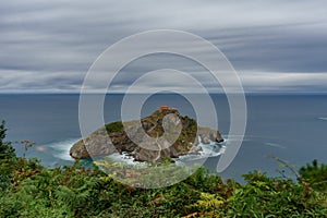 San Juan de Gaztelugatxe Church ultra long exposure