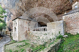 San Juan de la Pena romanesque Monastery Huesca Spain