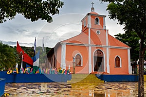 San Juan del Sur sign, Nicaragua