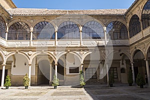 San Juan Evangelista University chapel cloister, old university, Baeza, Spain photo