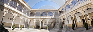 San Juan Evangelista University chapel cloister, old university, Baeza, Spain photo