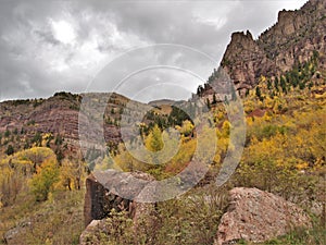 San Juan Mountains above Telluride, Colorado