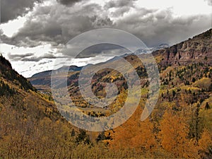 San Juan Mountains above Telluride, Colorado