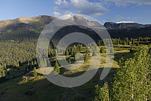 San Juan Mountains in Colorado