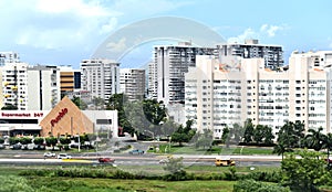 San juan puerto rico aerial view  panorama city