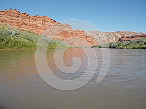 San Juan River Raplee Anticline