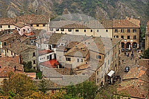 San Leo, a medieval village in northern Italy