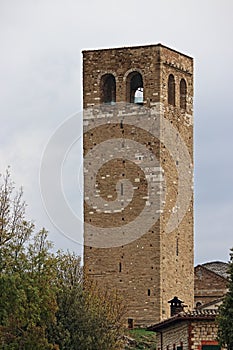 San Leo, a medieval village in northern Italy