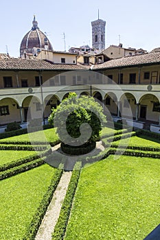 San lorenzo ancient cloister