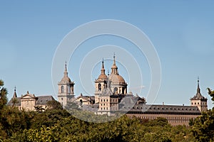 San Lorenzo de El Escorial Monastery Spires, Spain