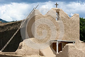 San Lorenzo de Picuris church in New Mexico