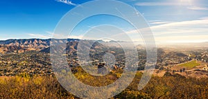 San Luis Obispo viewed from the Cerro Peak