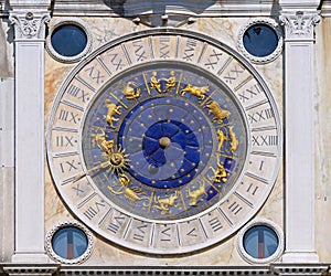 San Marco astrology clock