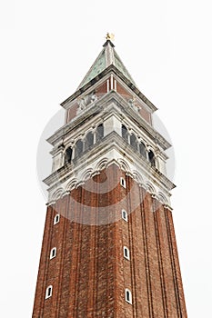 San Marco bell tower `Campanile` at Venice,Itlay.