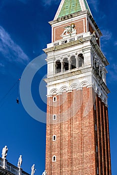 San Marco Campanile in Venice, Italy
