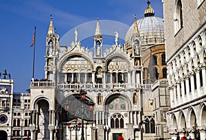 San Marco church and Doge Palace, Venice