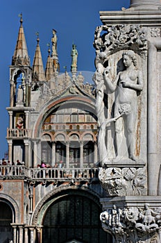 san marco facades, Venice