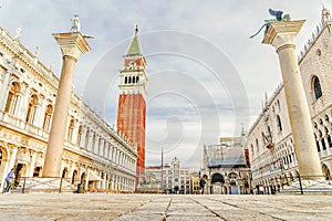 San Marco Square in the morning, Venice, Italy