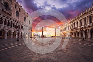 San Marco square in Venice. Italy.