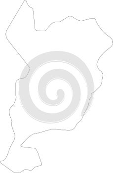 San Marcos Guatemala outline map