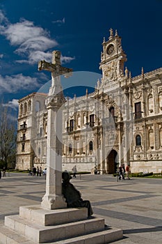 San Marcos Monastery in Leon. photo