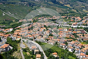 San Marino birdview