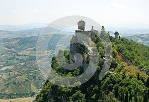 San Marino castle