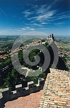 San Marino castle