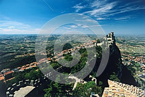 San Marino castle photo