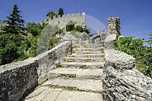 San Marino castle