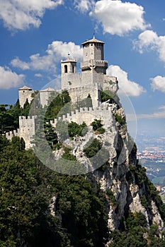 San Marino, Castle, Italy photo