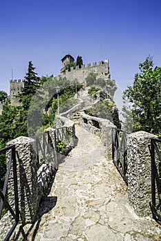 San Marino castle