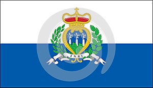 San Marino flag photo