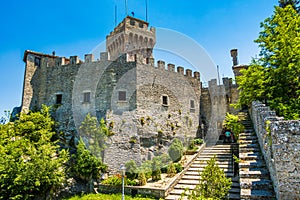 San Marino, Fratta, the second of three peaks which overlooks the city