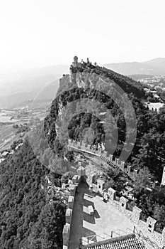 San Marino second tower: the Cesta or Fratta photo