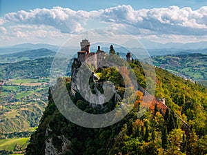 San Marino tower. Italy photo