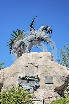 San Martin Square in Mendoza, Argentina.