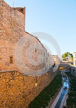 San Mateu San Mateo fortification walls, Spain