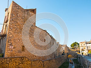 San Mateu San Mateo fortification walls, Spain