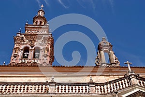 San Michael church in Jerez de los Caballeros, Extremadura - Spain photo