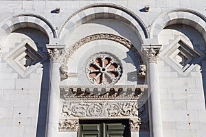 San Michele in Foro Church in Lucca, Tuscany, Italy