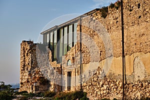 San Michele medieval castle, Cagliari, Sardinia, Italy