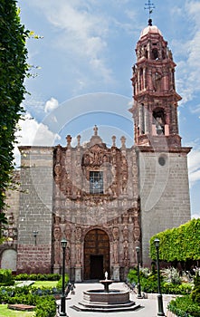 San Miguel Allende Cathedral Facade